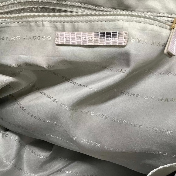 Marc Marc Jacob’s Great grey polkadot reptile embossed bag - Picture 5 of 5